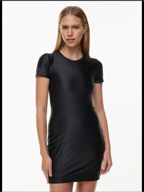 Black Short Sleeve Bodycon Dress